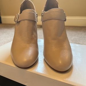 Alfani leather booties